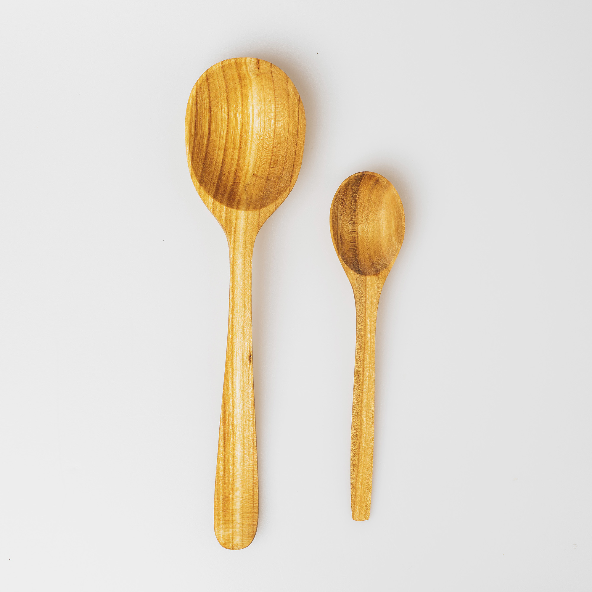 FARMERS' Rustic woodend serving spoons