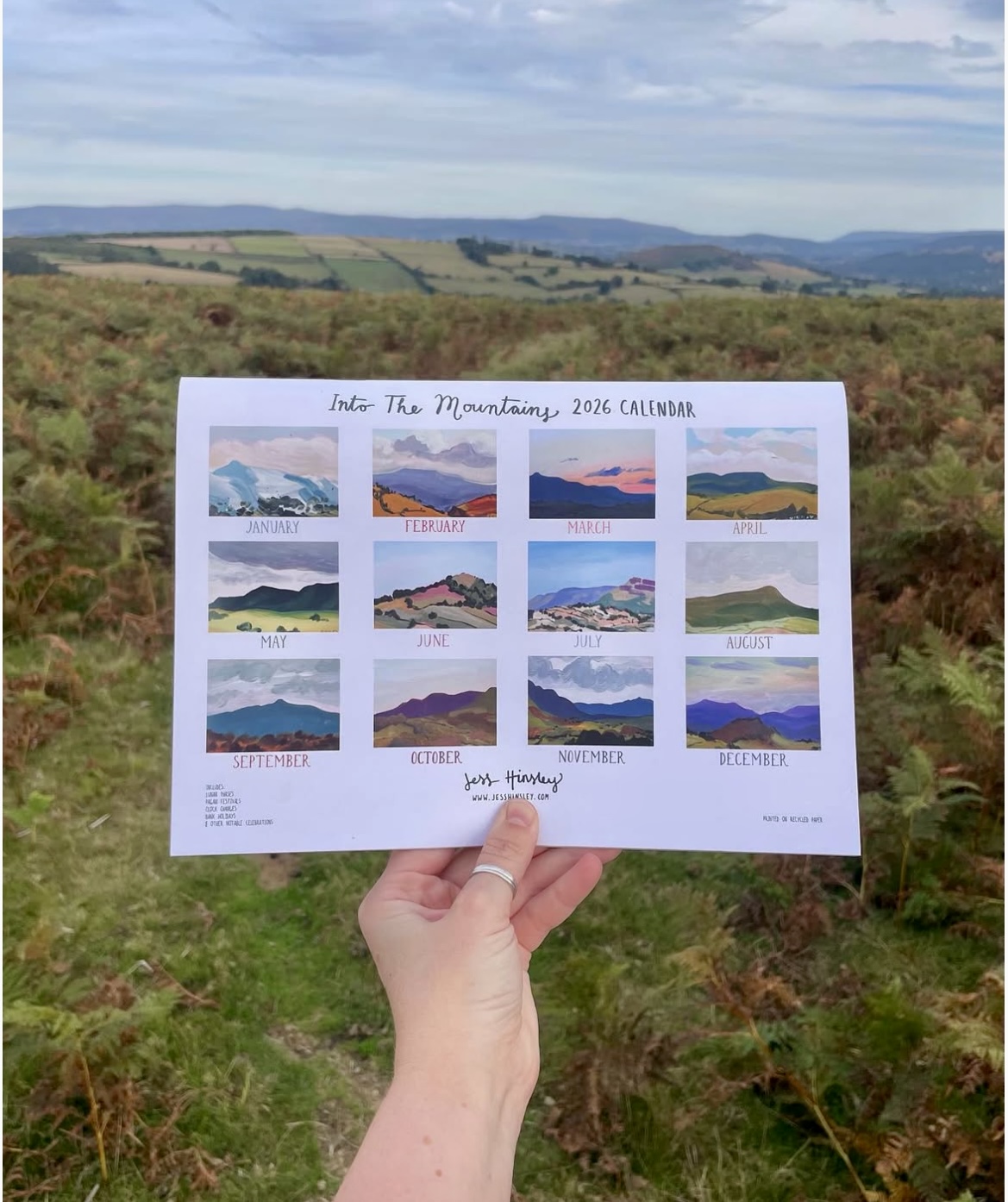 Jess Hinsley Calendar 2026 - Image 2